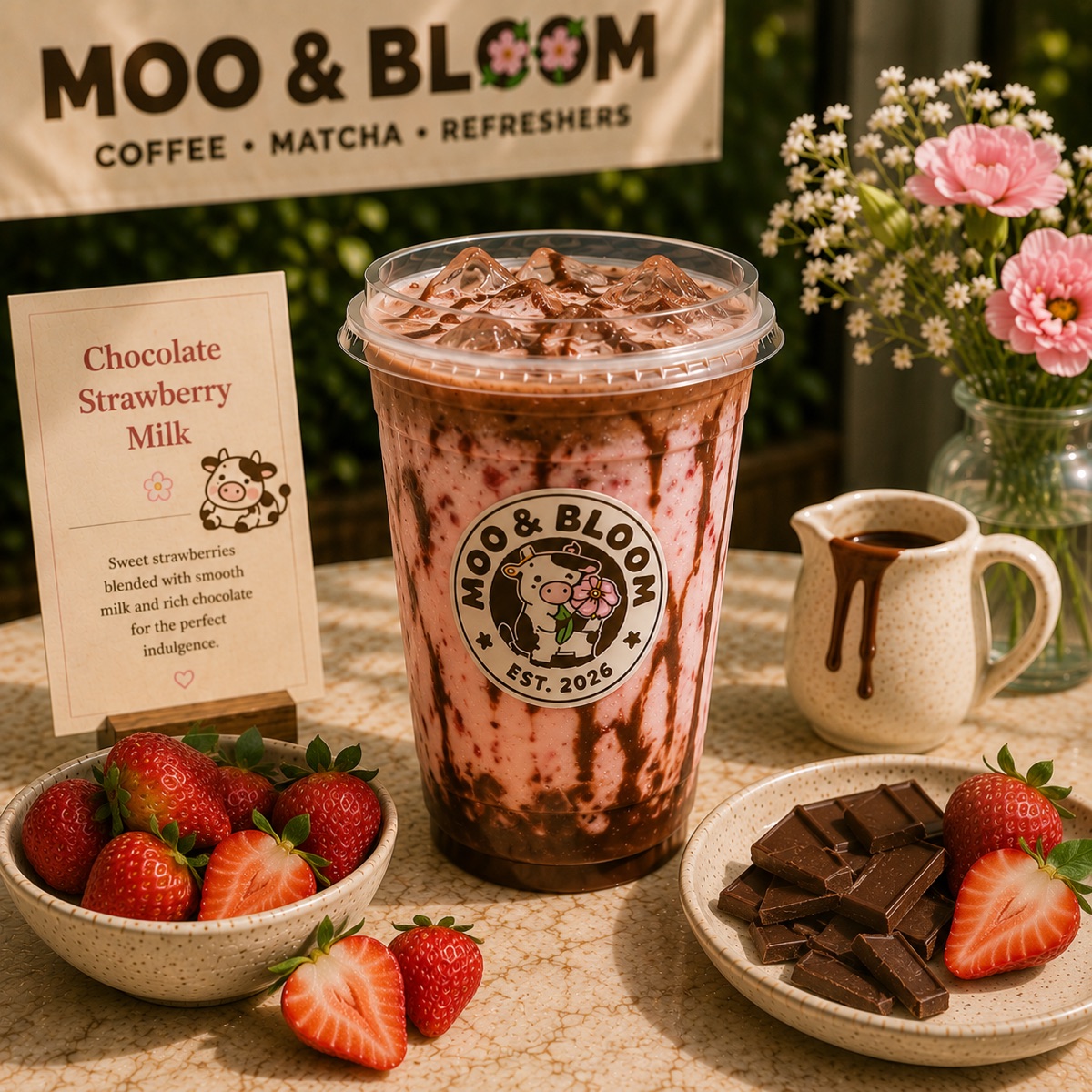 Chocolate Strawberry Milk