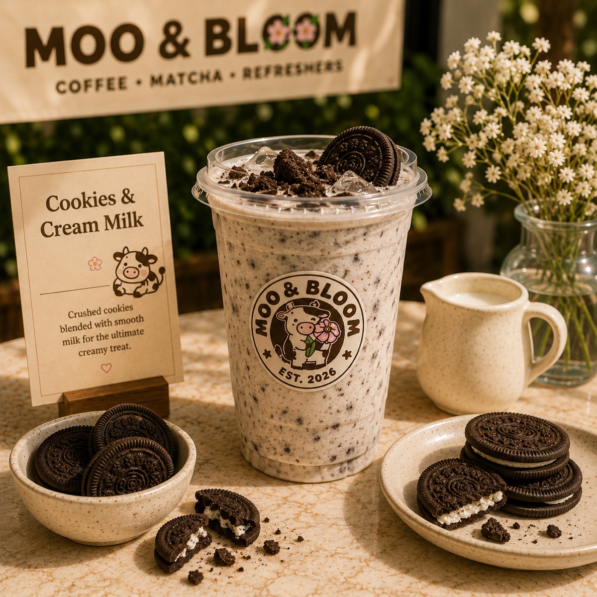 Cookies and Cream Milk