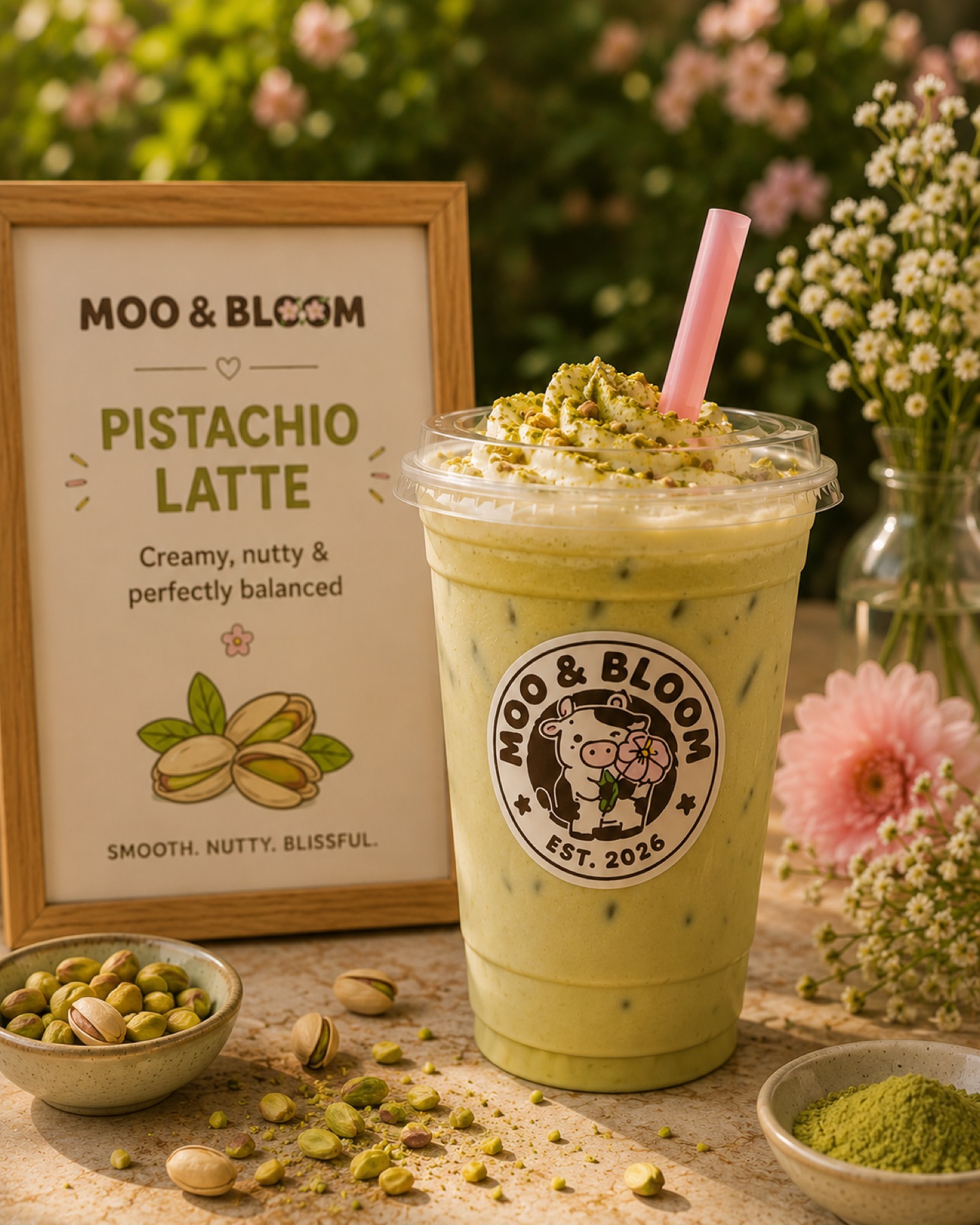 Pistachio Latte