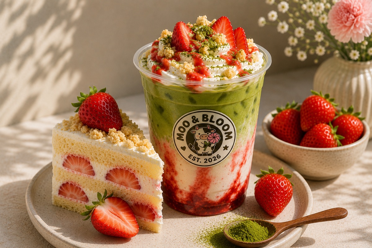 Strawberry Shortcake Matcha